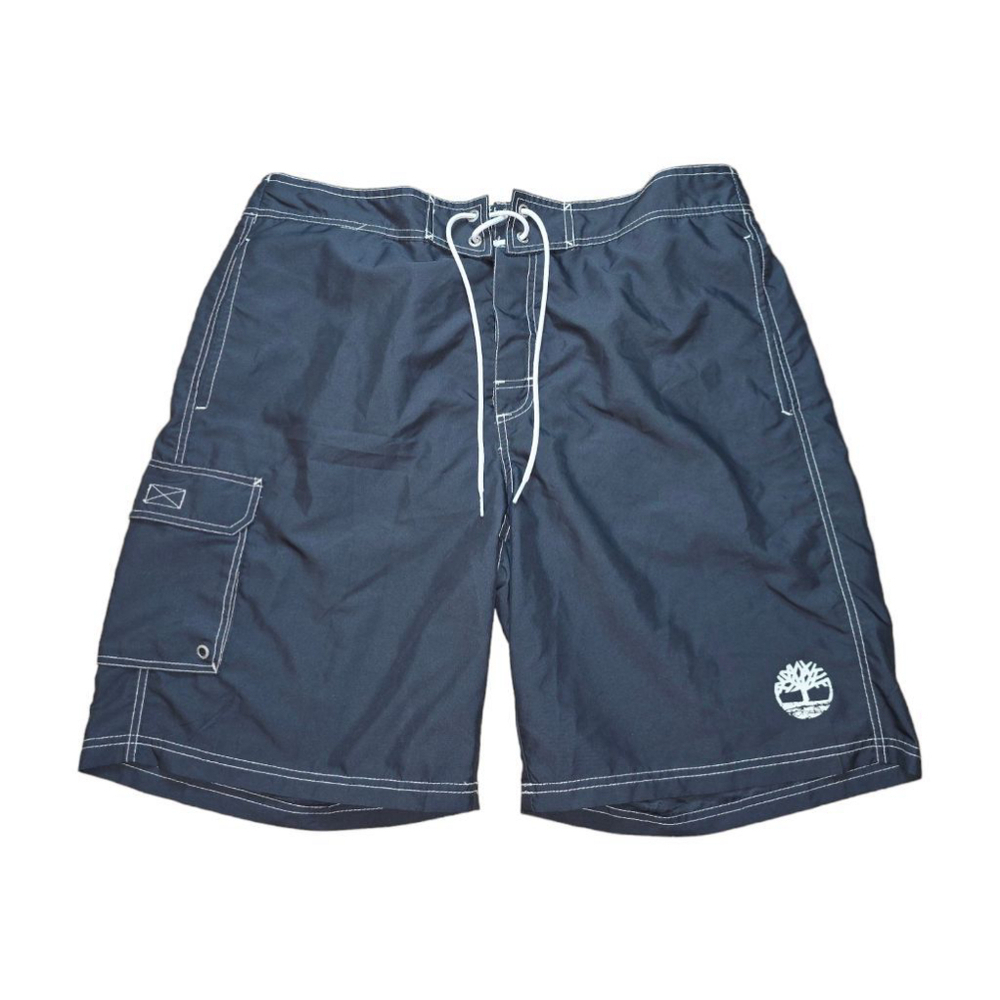 Vintage Men's Timberland Blue Swim Trunks Size XXL